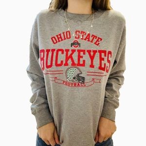 Ohio state vintage crew 🌰🤍